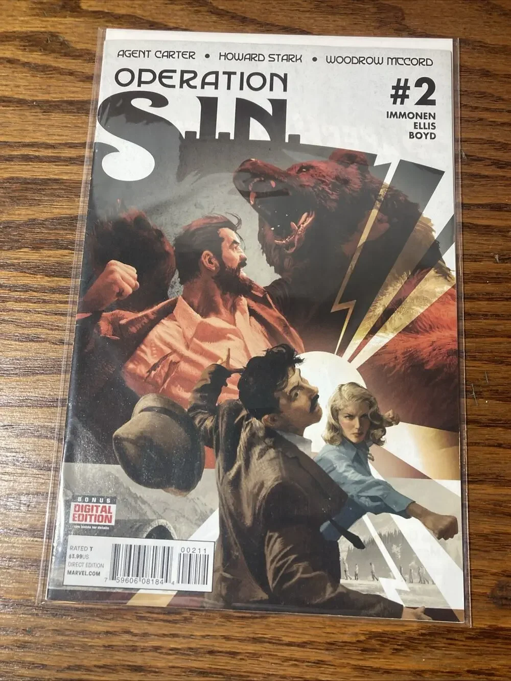 Operation: S.I.N. #2 Mini-Series (Marvel, 2015)